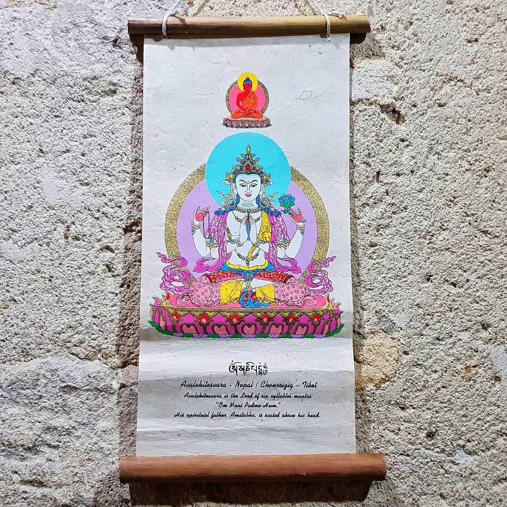 Thangka Chenrezig